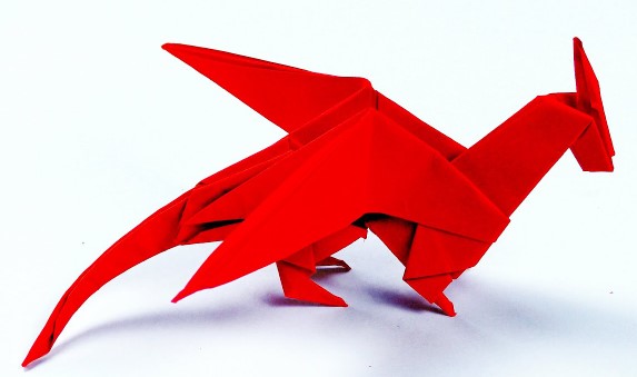 Học origami rồng giấy